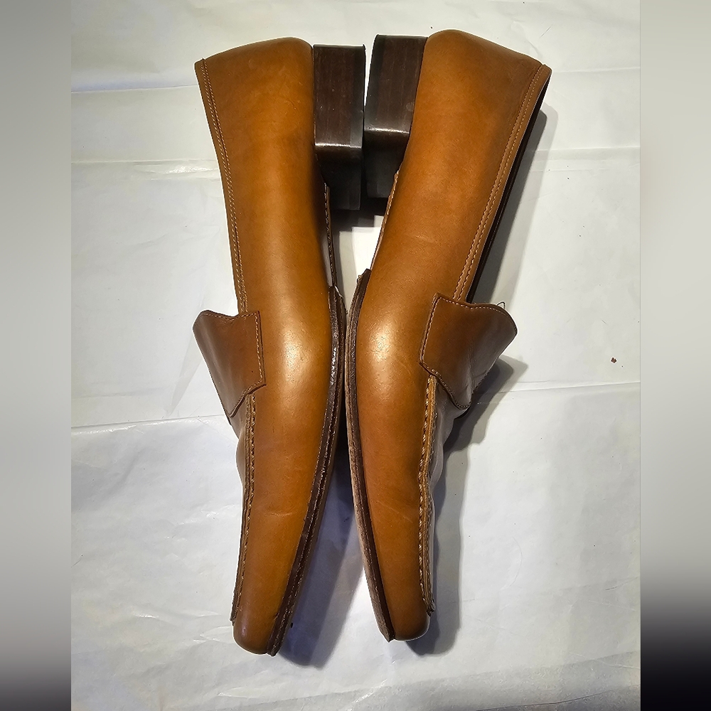 Women's Rangoni Firenze Made In Italy Leather Loafers Size 7.5 - Picture 5 of 11